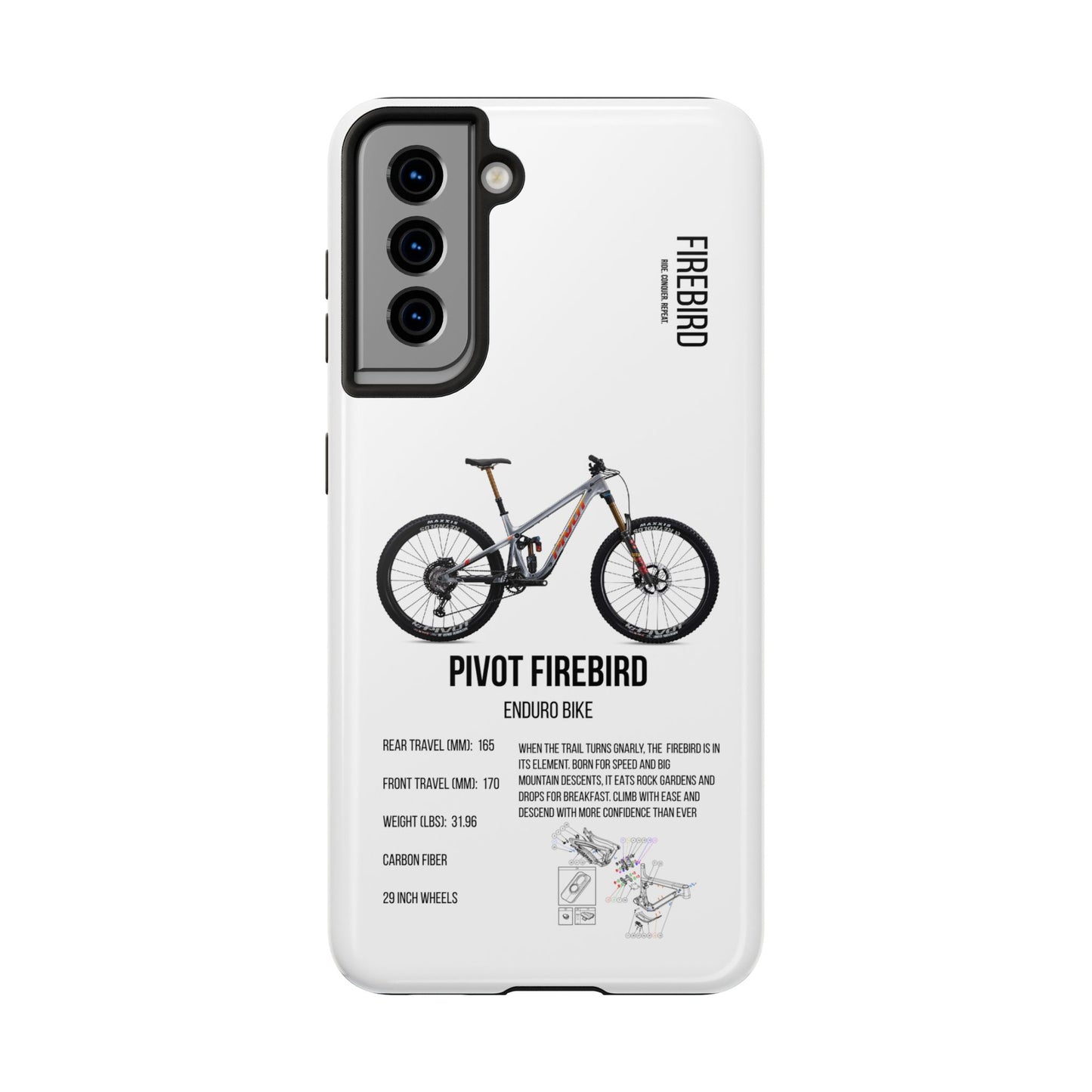 Pivot Firebird Silver Sunrise