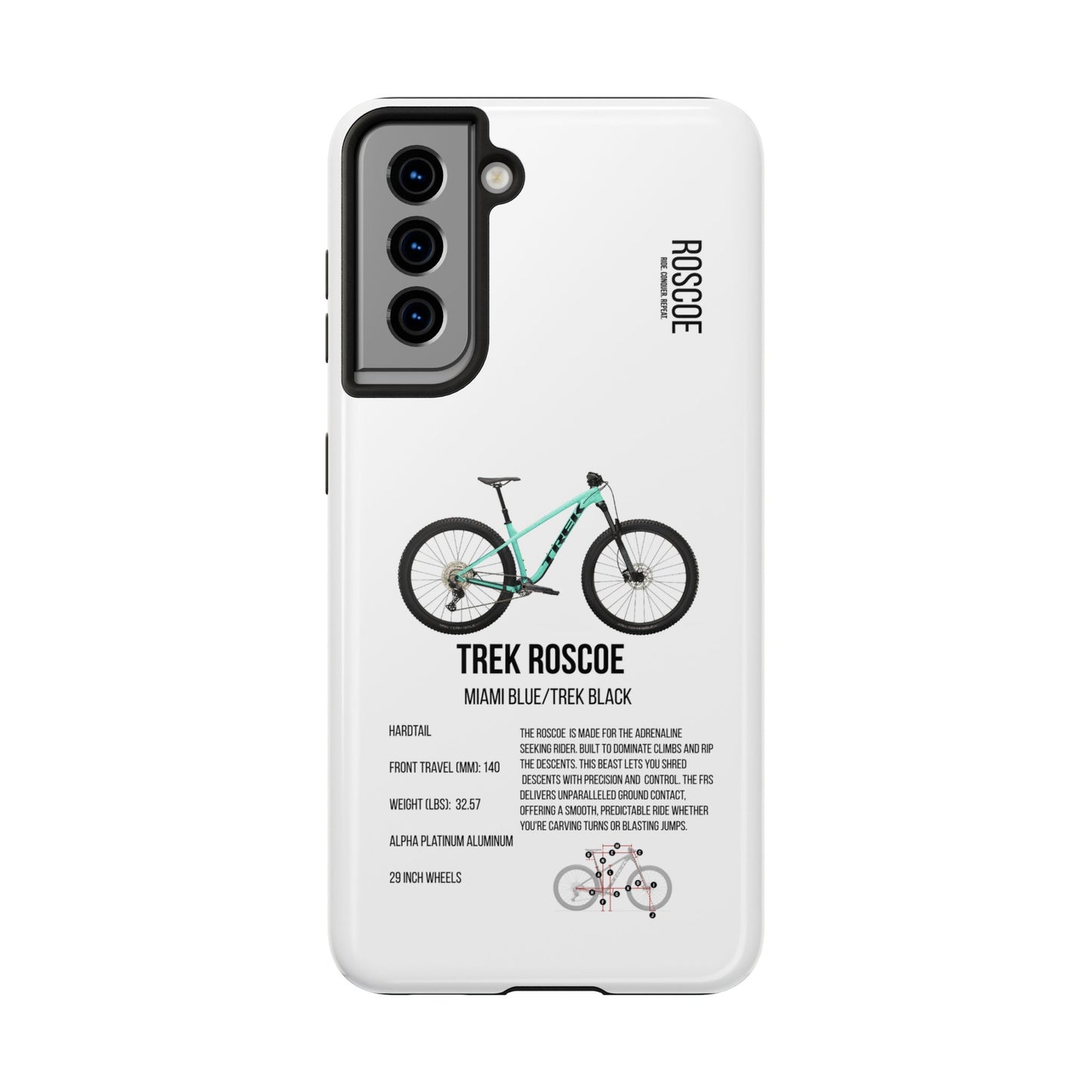 Trek Roscoe 7 Miami Blue/Trek Black
