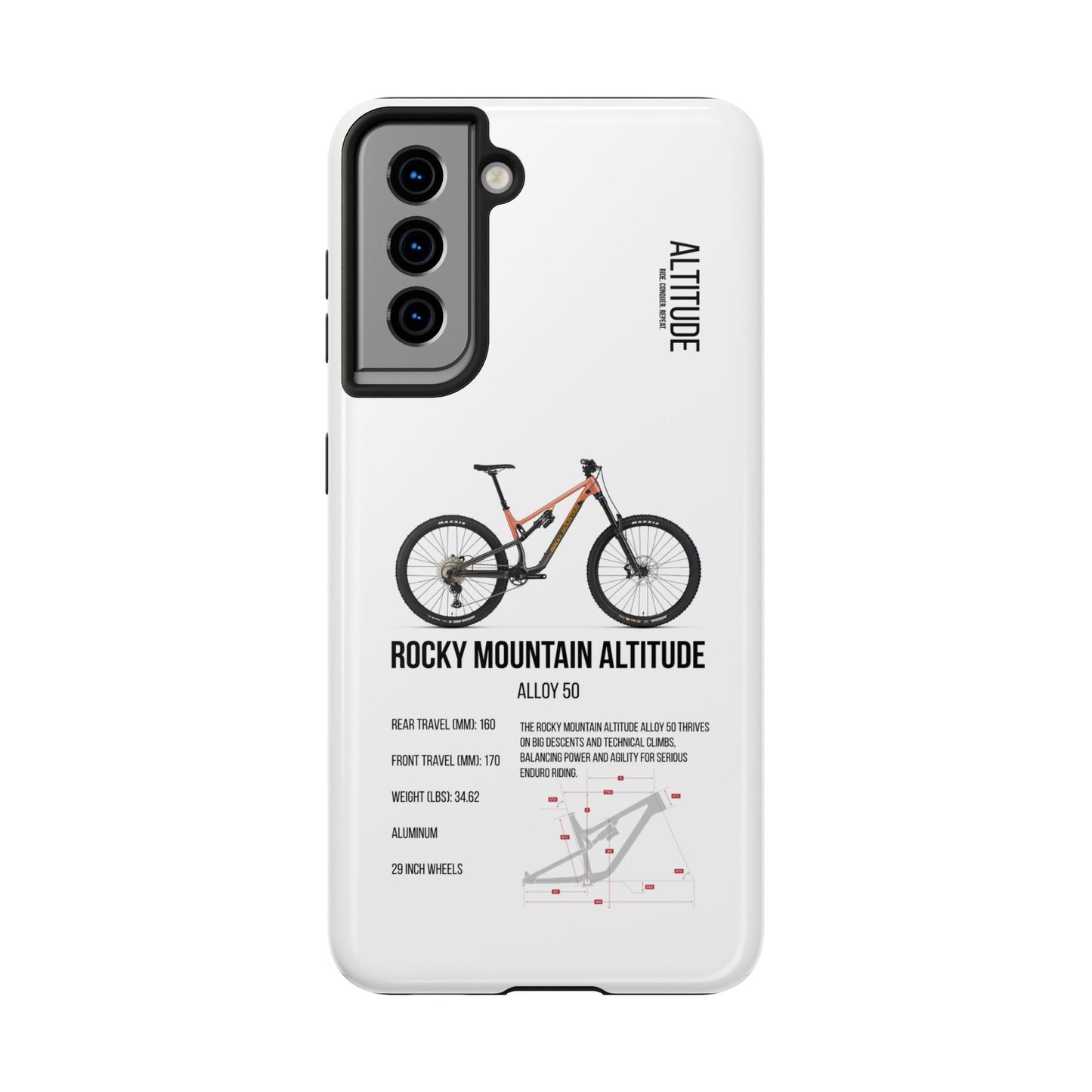 Rocky Mountain Altitude Alloy 50 Orange/Green