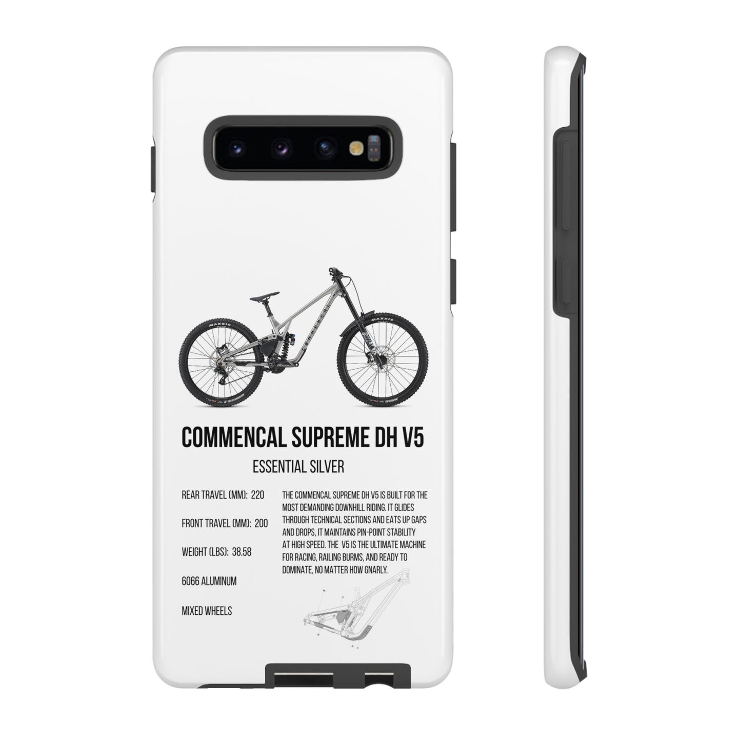 Commencal Supreme DH V5 Essential Silver