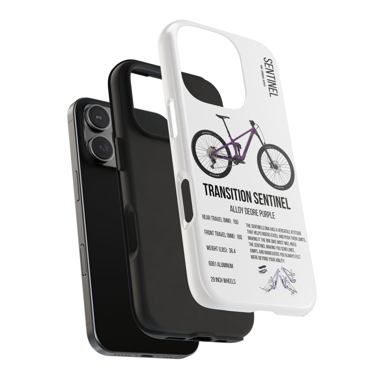 Transition Sentinel Alloy Deore Purple - Apexsend Co