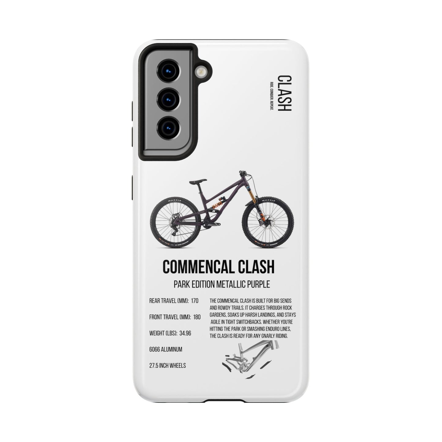 Commencal Clash Park Edition Metallic Purple - Apexsend Co