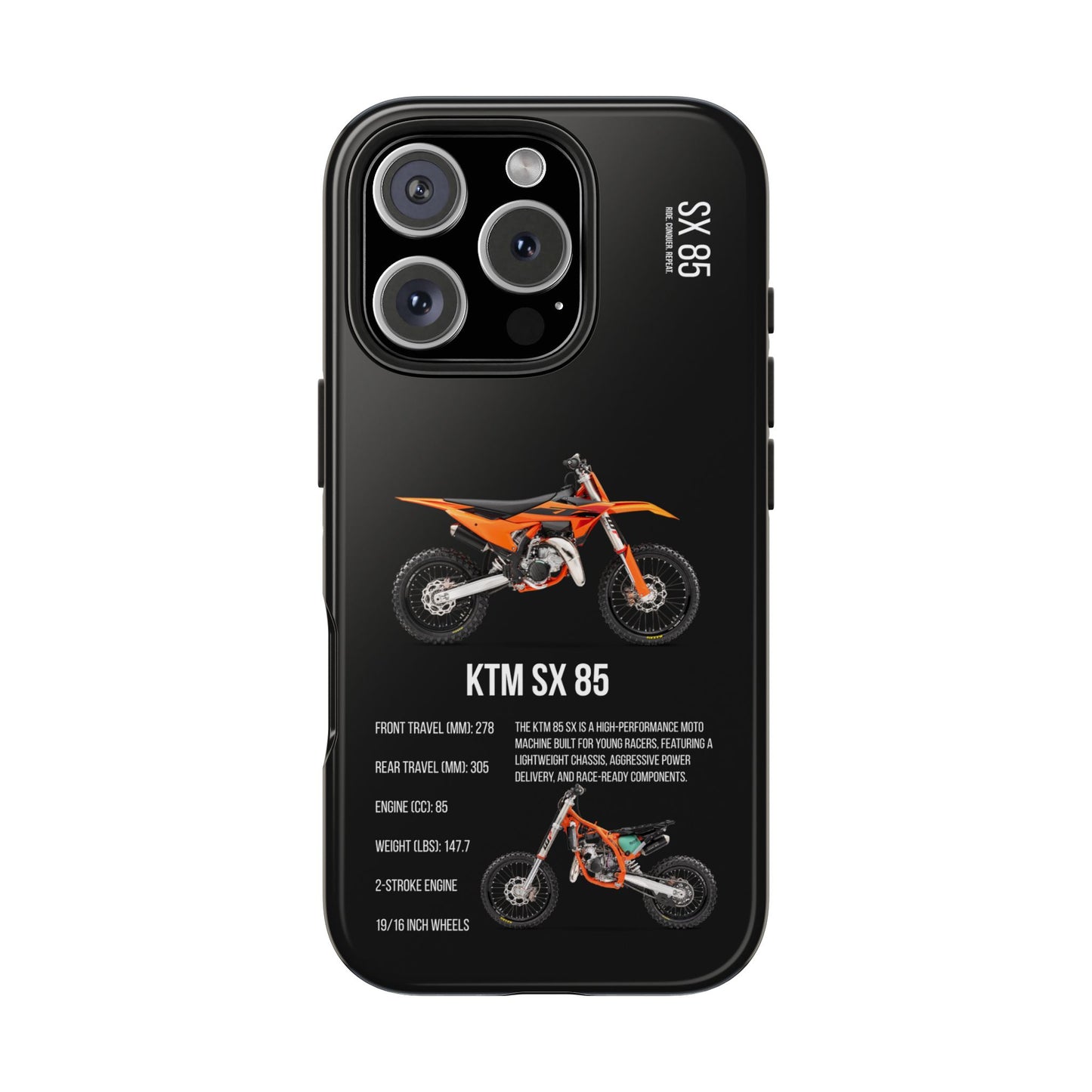 Black Backround KTM SX 85
