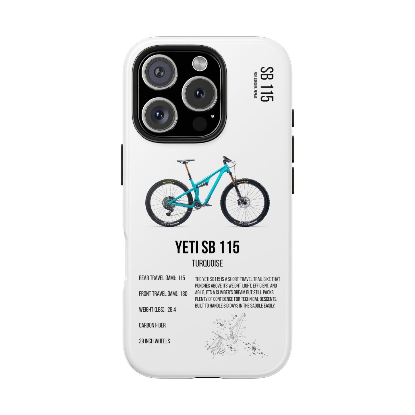 Yeti SB 115 Turquoise