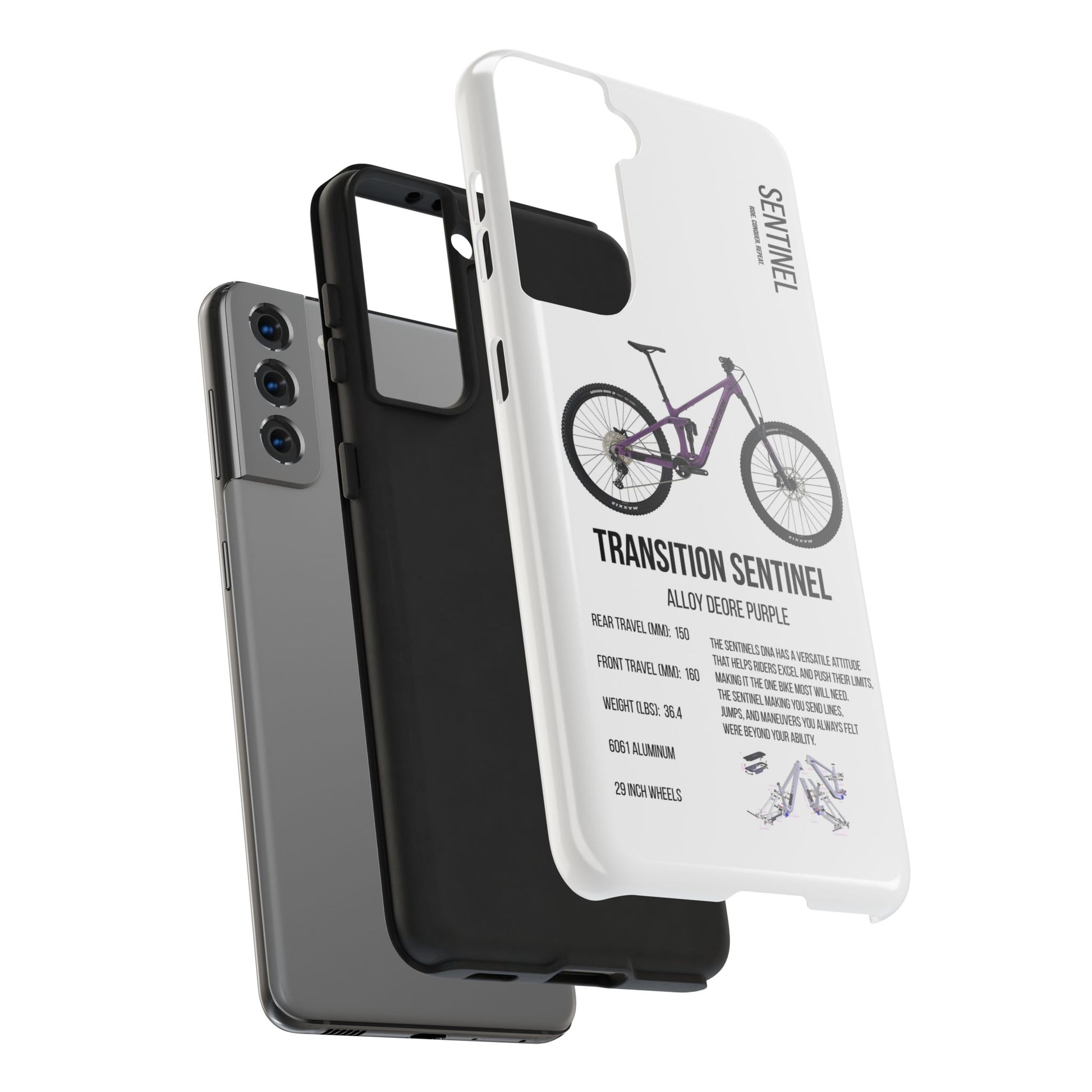 Transition Sentinel Alloy Deore Purple - Apexsend Co