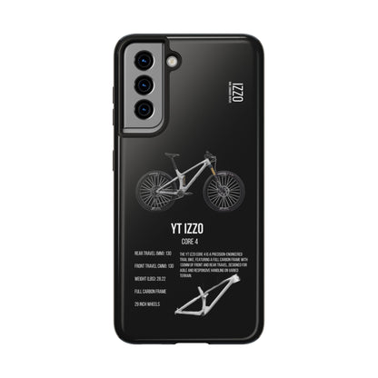 Black Backround YT Industries Izzo Core 4 Grey 2022