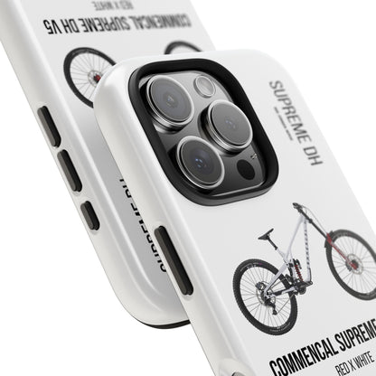 Commencal Supreme DH V5 Pure White Rockshox Red X White
