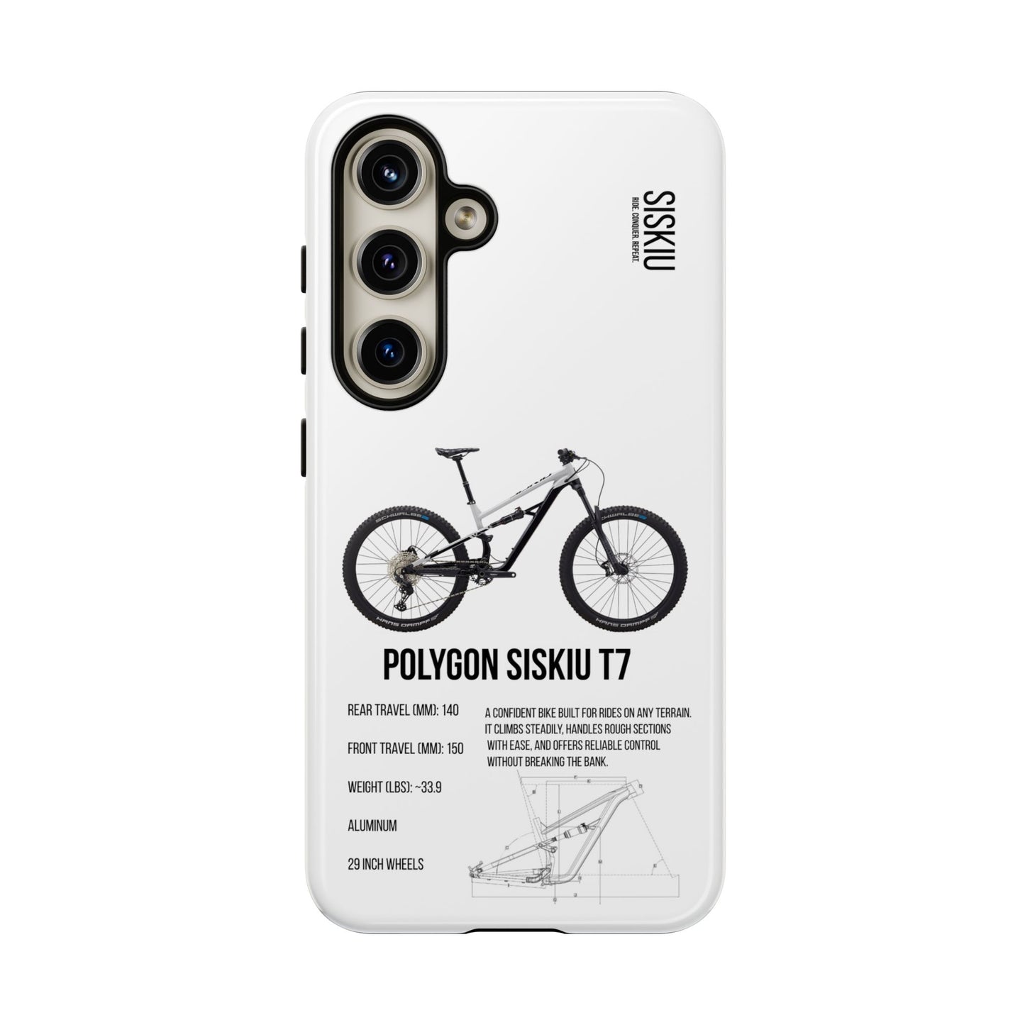 Polygon Siskiu T7 Black And White