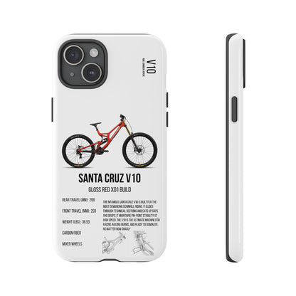 Santa Cruz V10 Gloss Red X01 Build