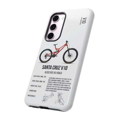 Santa Cruz V10 Gloss Red X01 Build