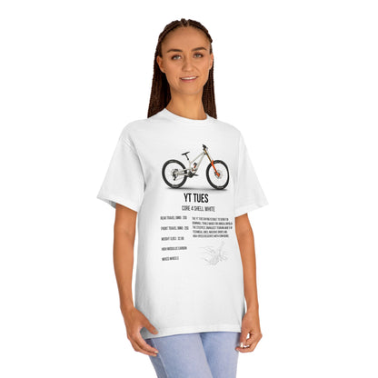 T Shirt - YT Industries Tues Core 4 Shell White