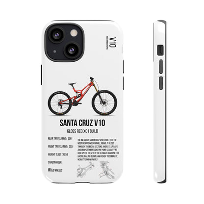 Santa Cruz V10 Gloss Red X01 Build