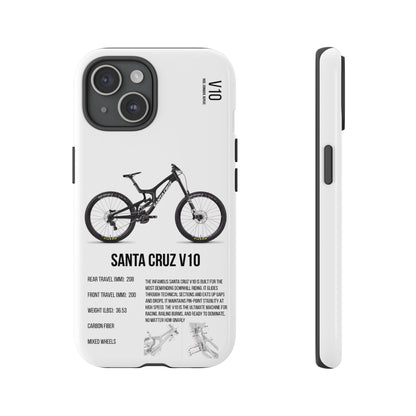 Santa Cruz V10 Carbon / White