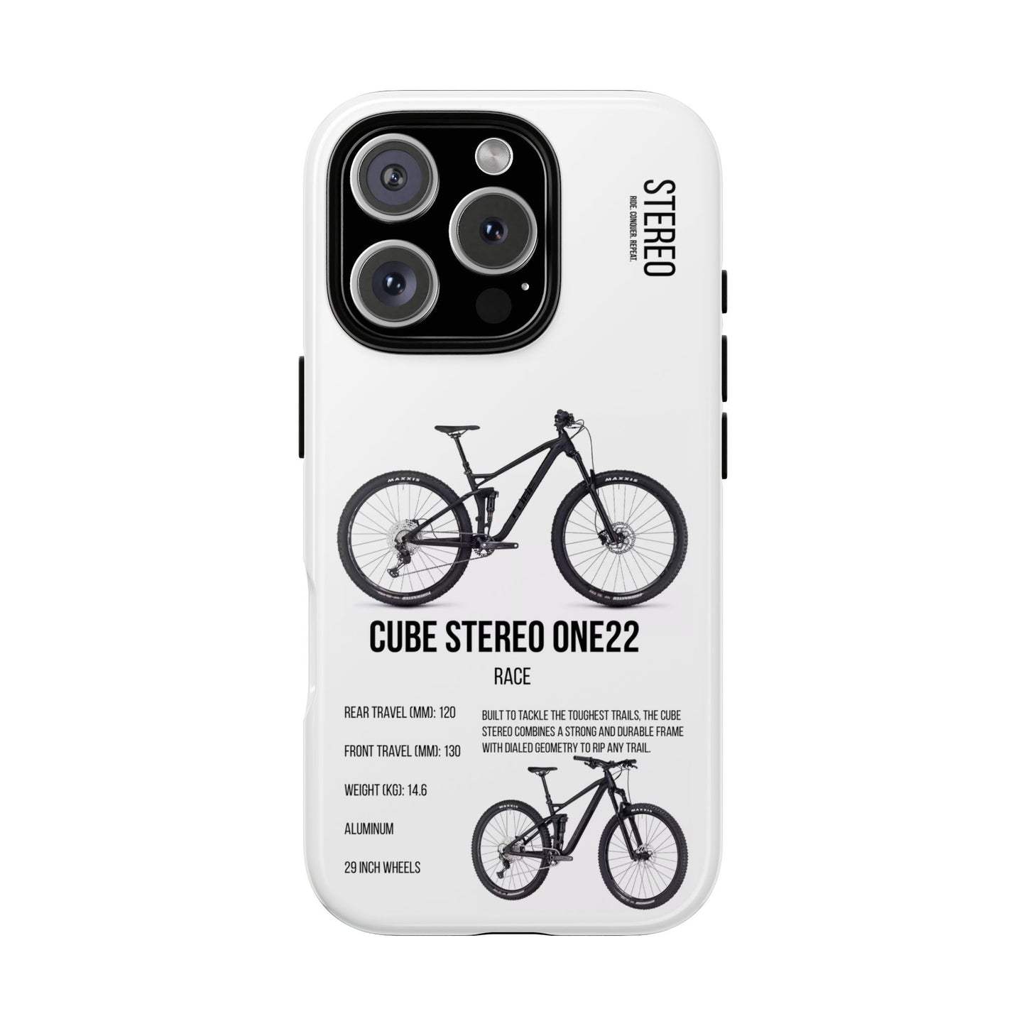 Cube Stereo One22 Race Black