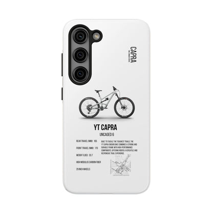 YT Industries Capra Uncaged 6 White W/ Rockshox