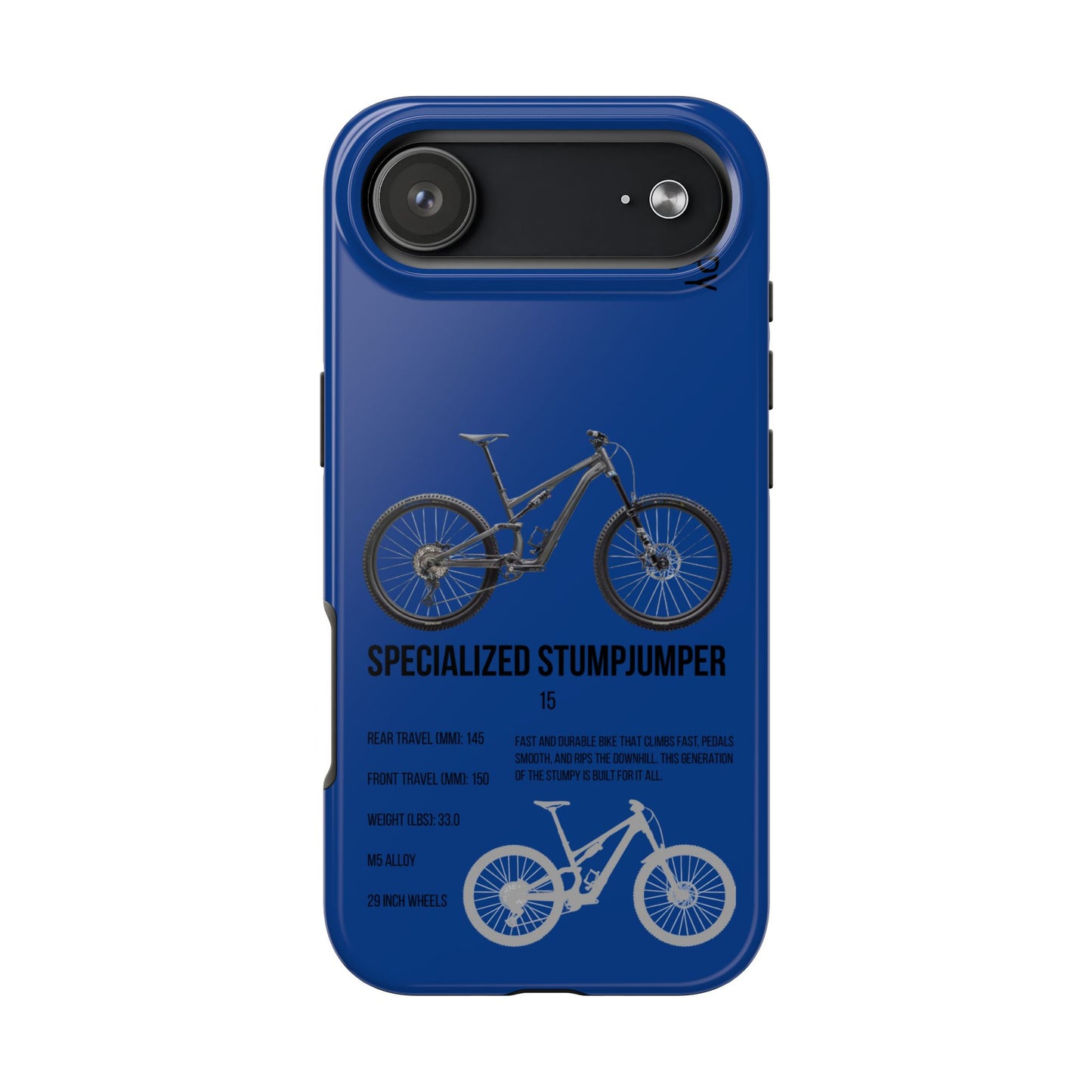 Blue Background Specialized Stumpjumper 15 Grey