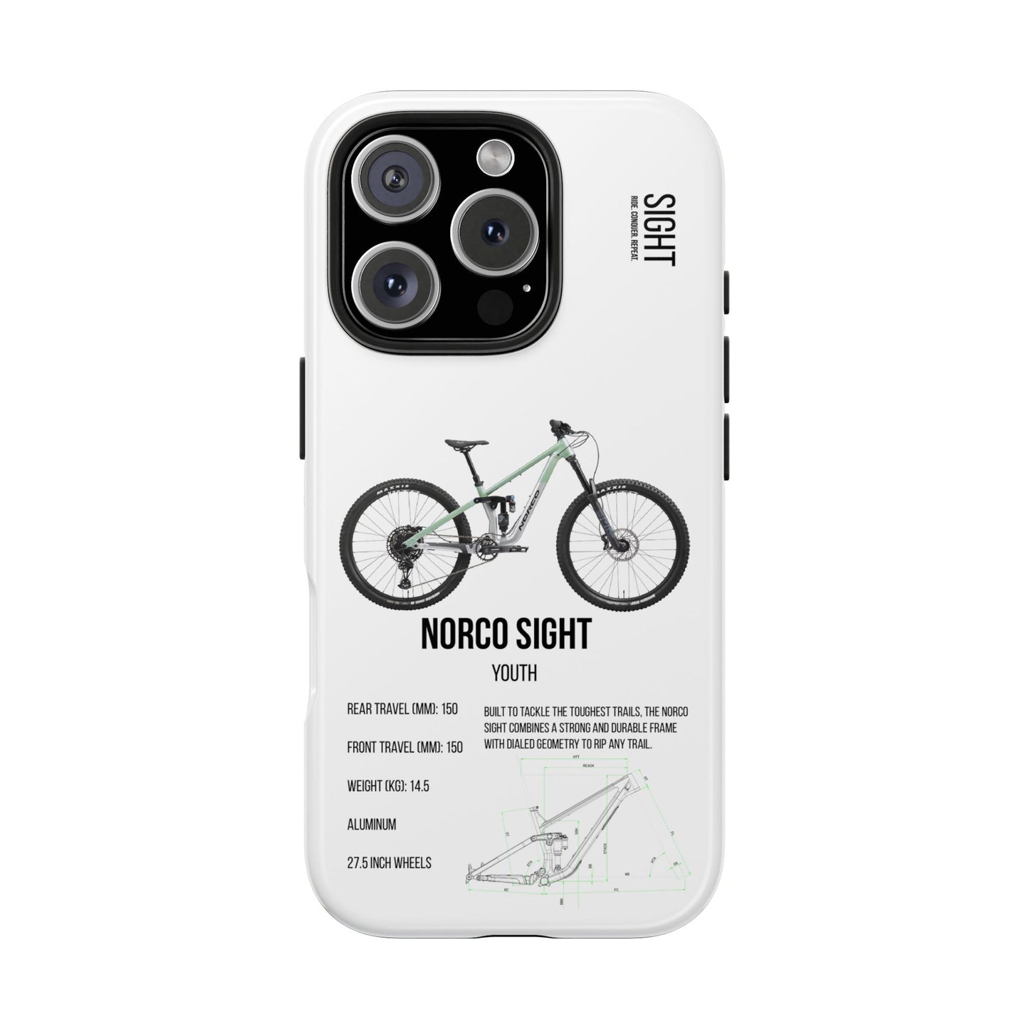 Norco Sight Youth Green/White