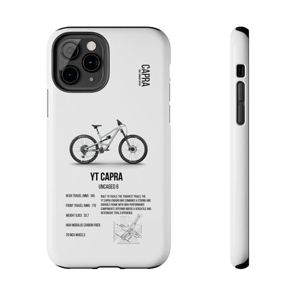 YT Industries Capra Uncaged 6 White W/ Rockshox