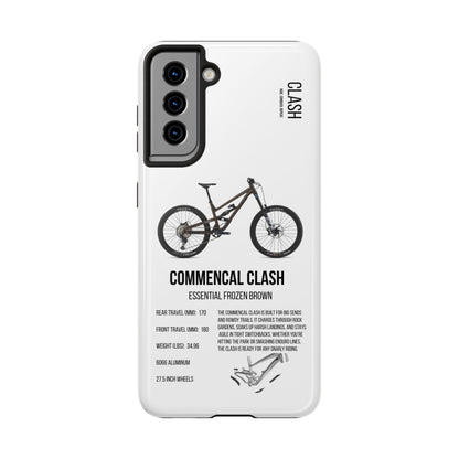 Commencal Clash Essential Frozen Brown - Apexsend Co