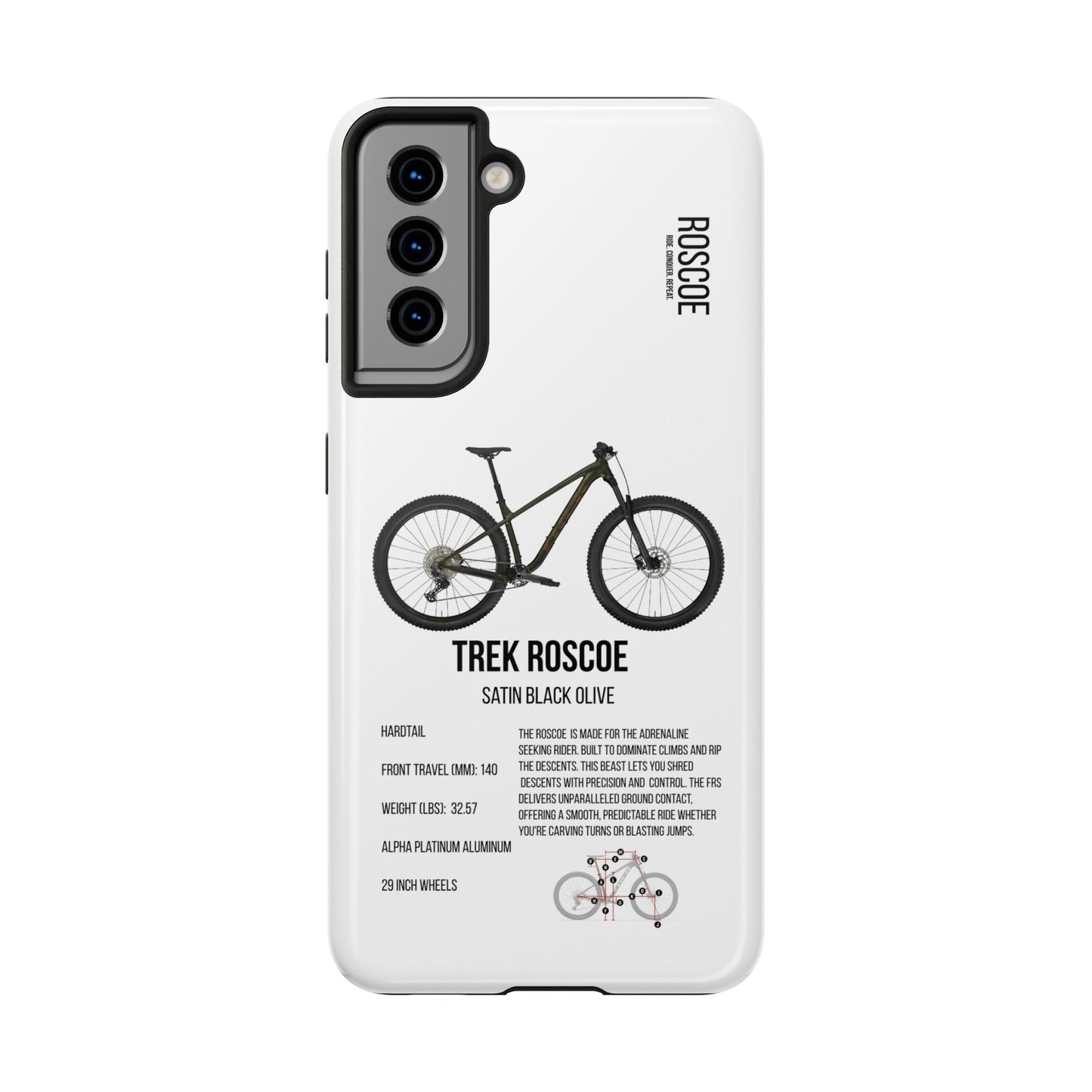 Trek Roscoe 7 Satin Black Olive