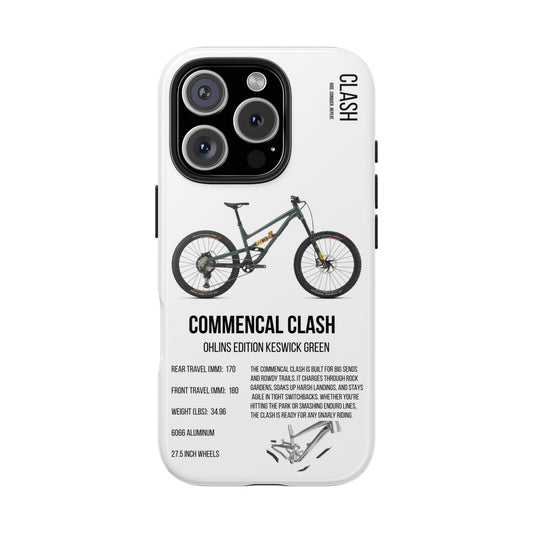 Commencal Clash Ohlins Edition Keswick Green - Apexsend Co