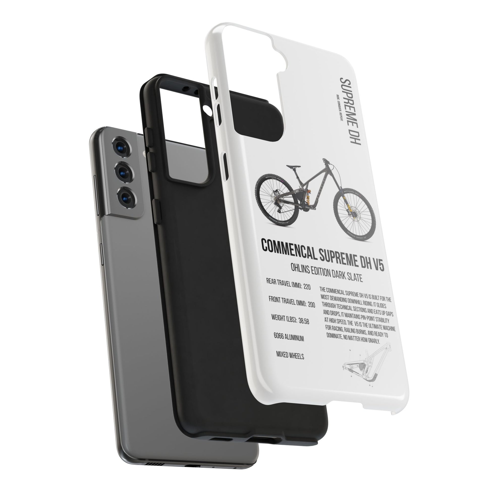 Commencal Supreme DH V5 Ohlins Edition Dark Slate - Apexsend Co