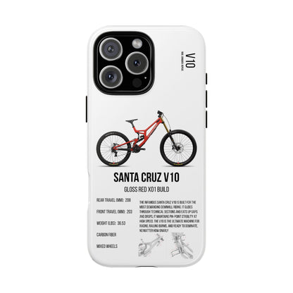 Santa Cruz V10 Gloss Red X01 Build
