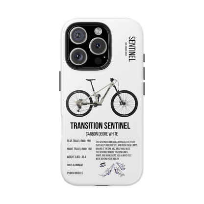 Transition Sentinel Carbon Deore White - Apexsend Co