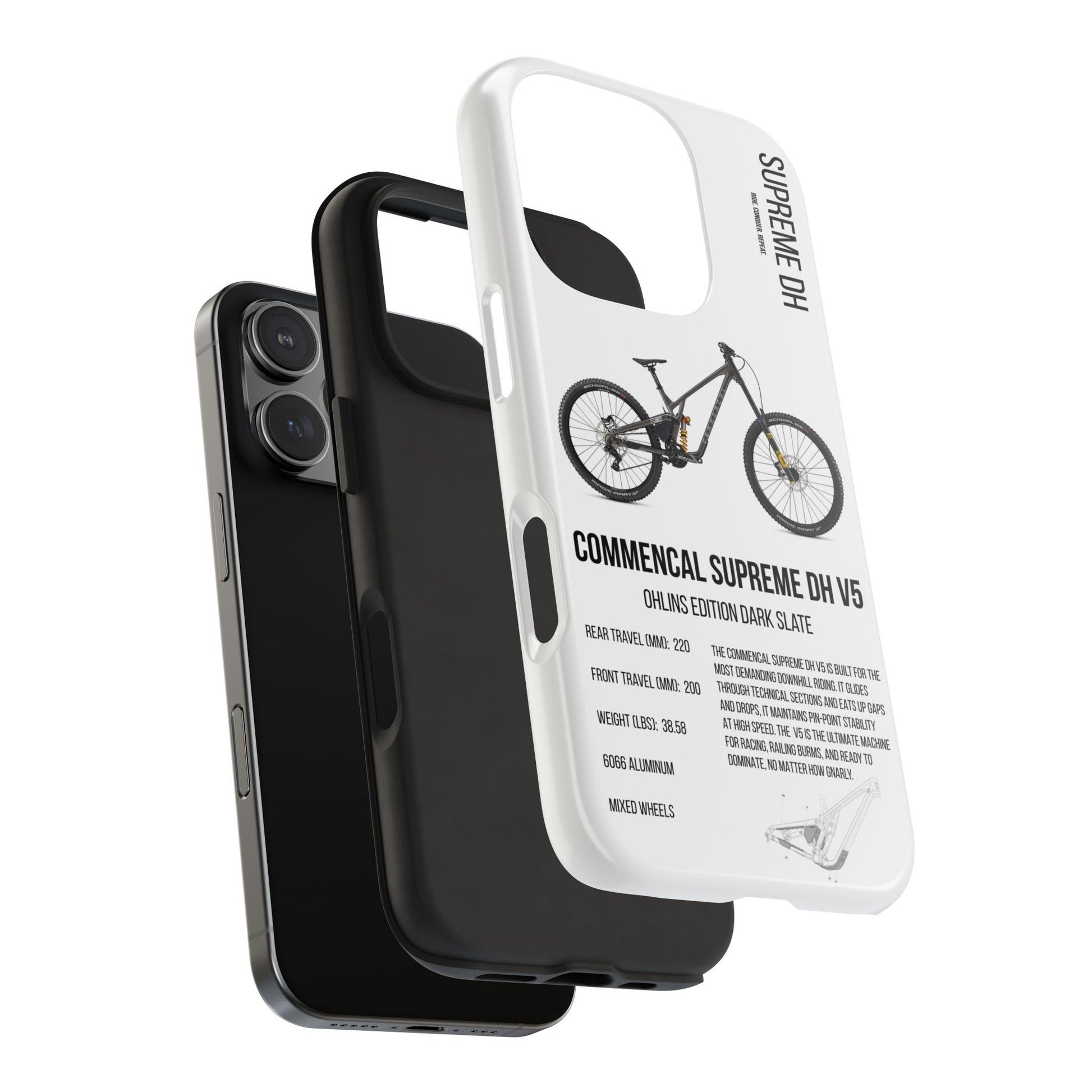 Commencal Supreme DH V5 Ohlins Edition Dark Slate - Apexsend Co