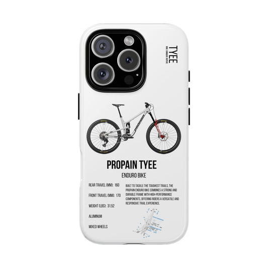 Propain Tyee 6.1 White Red Fork