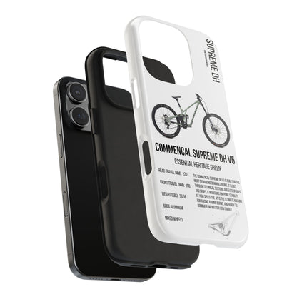 Commencal Supreme DH V5 Essential Heritage Green - Apexsend Co