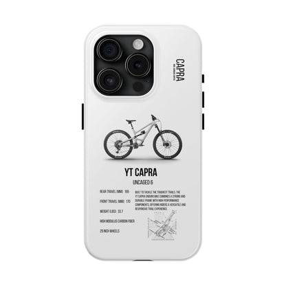 YT Industries Capra Uncaged 6 White W/ Rockshox