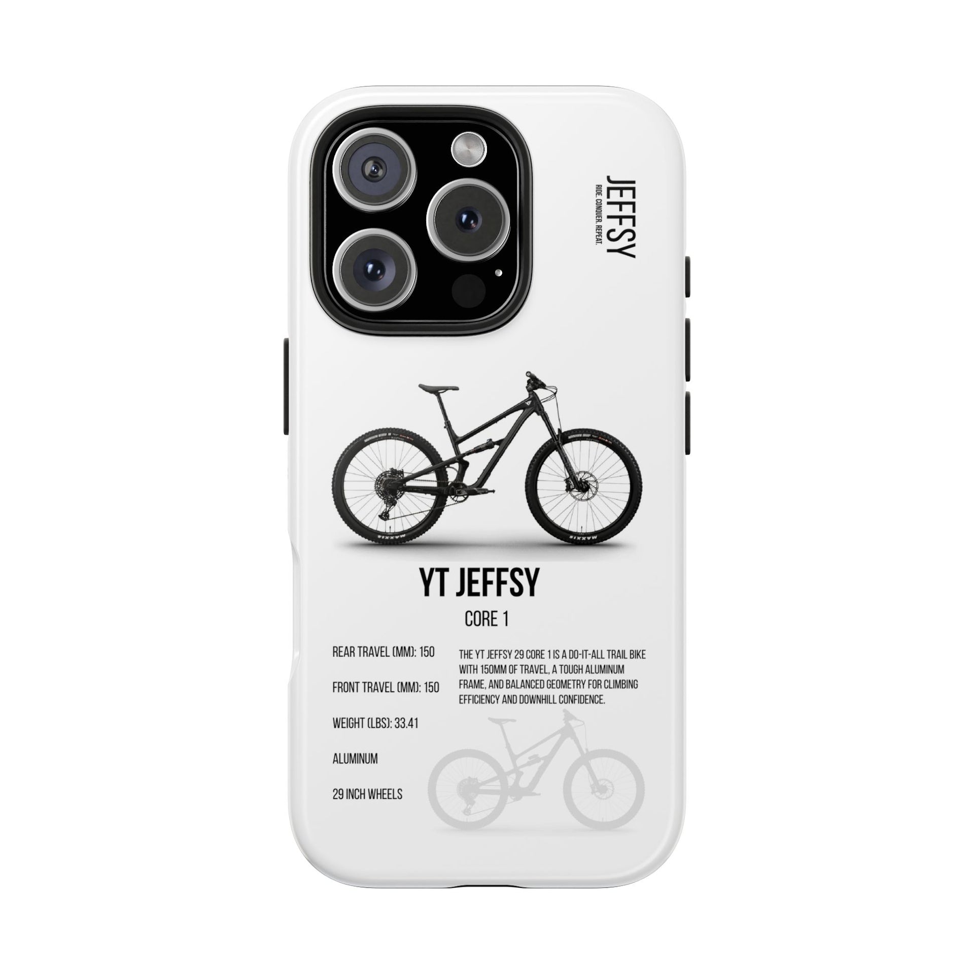 YT Industries Jeffsy Core 29 Black iPhone 16 Pro