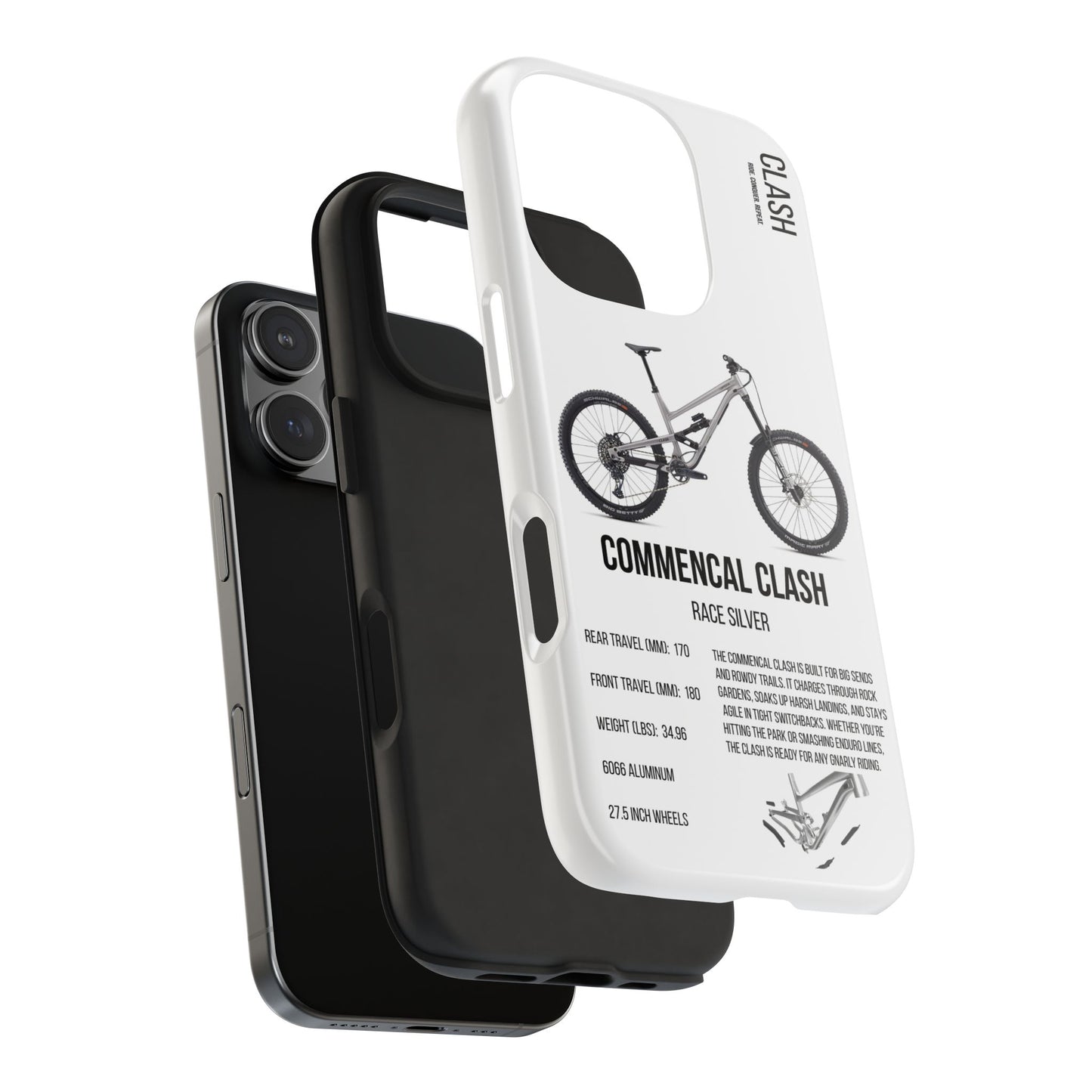 Commencal Clash Race Silver - Apexsend Co