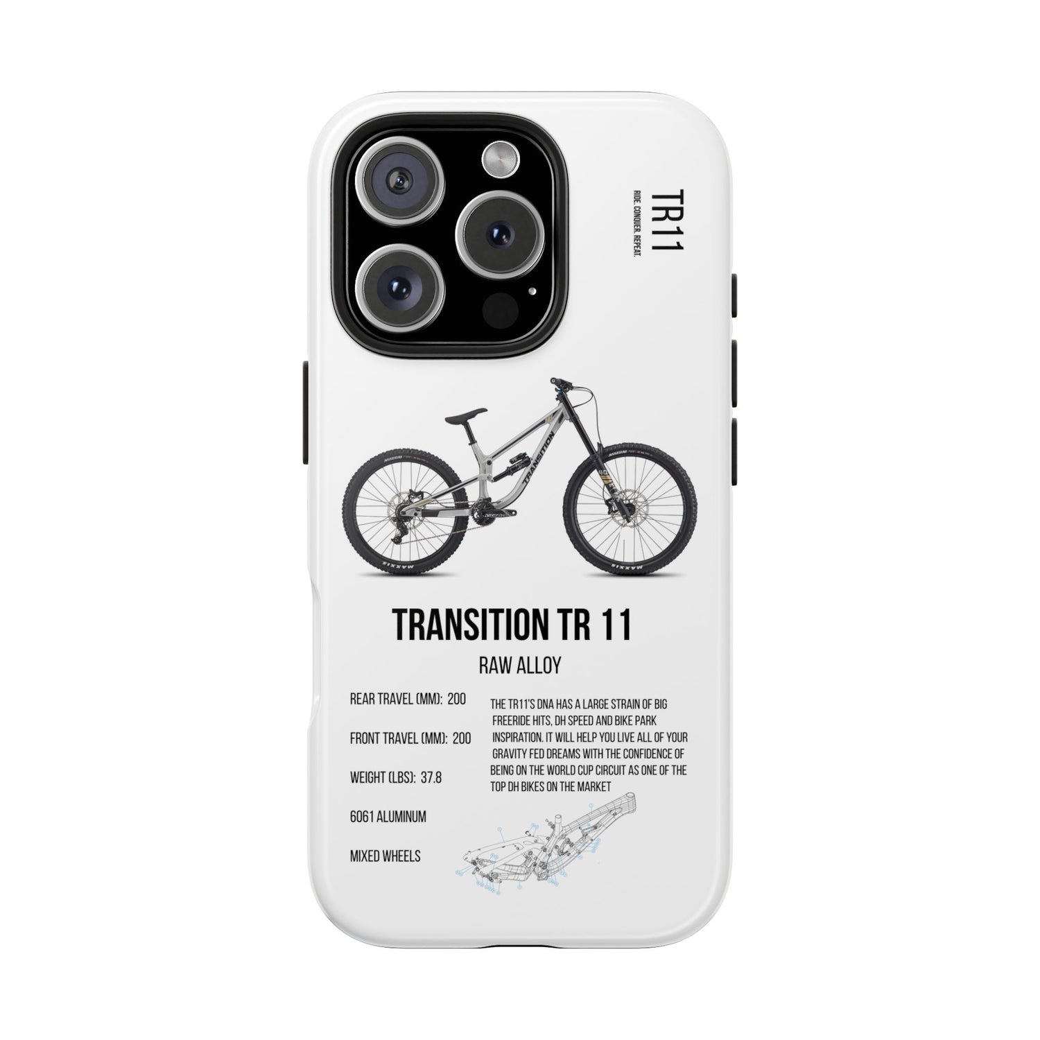 Transition TR 11 Raw Alloy - Apexsend Co