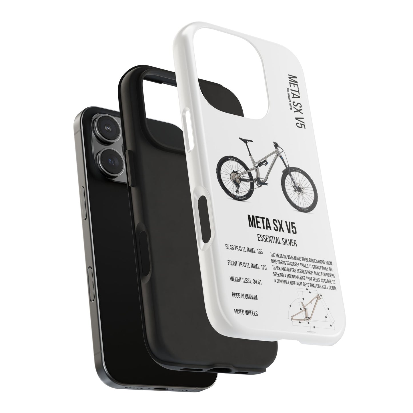 Commencal Meta SX V5 Essential Silver