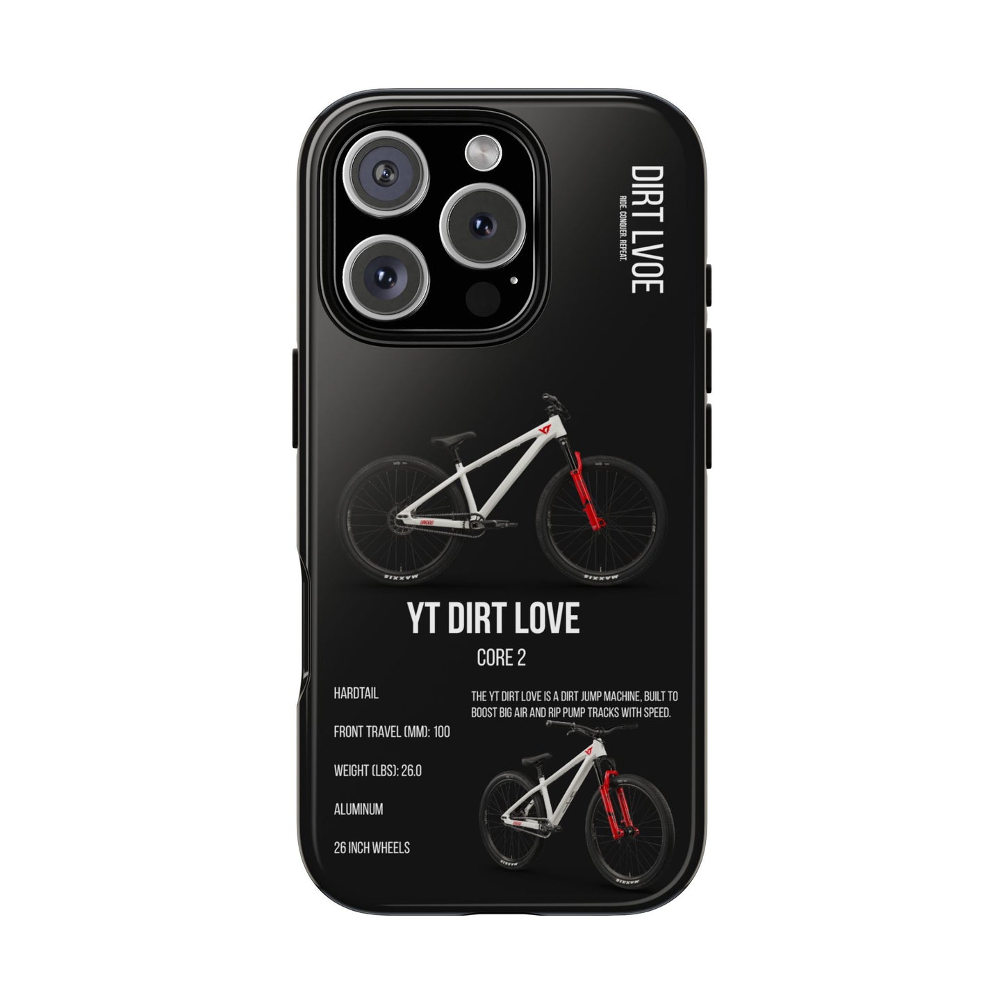 Black Background YT Dirt Love Core 2