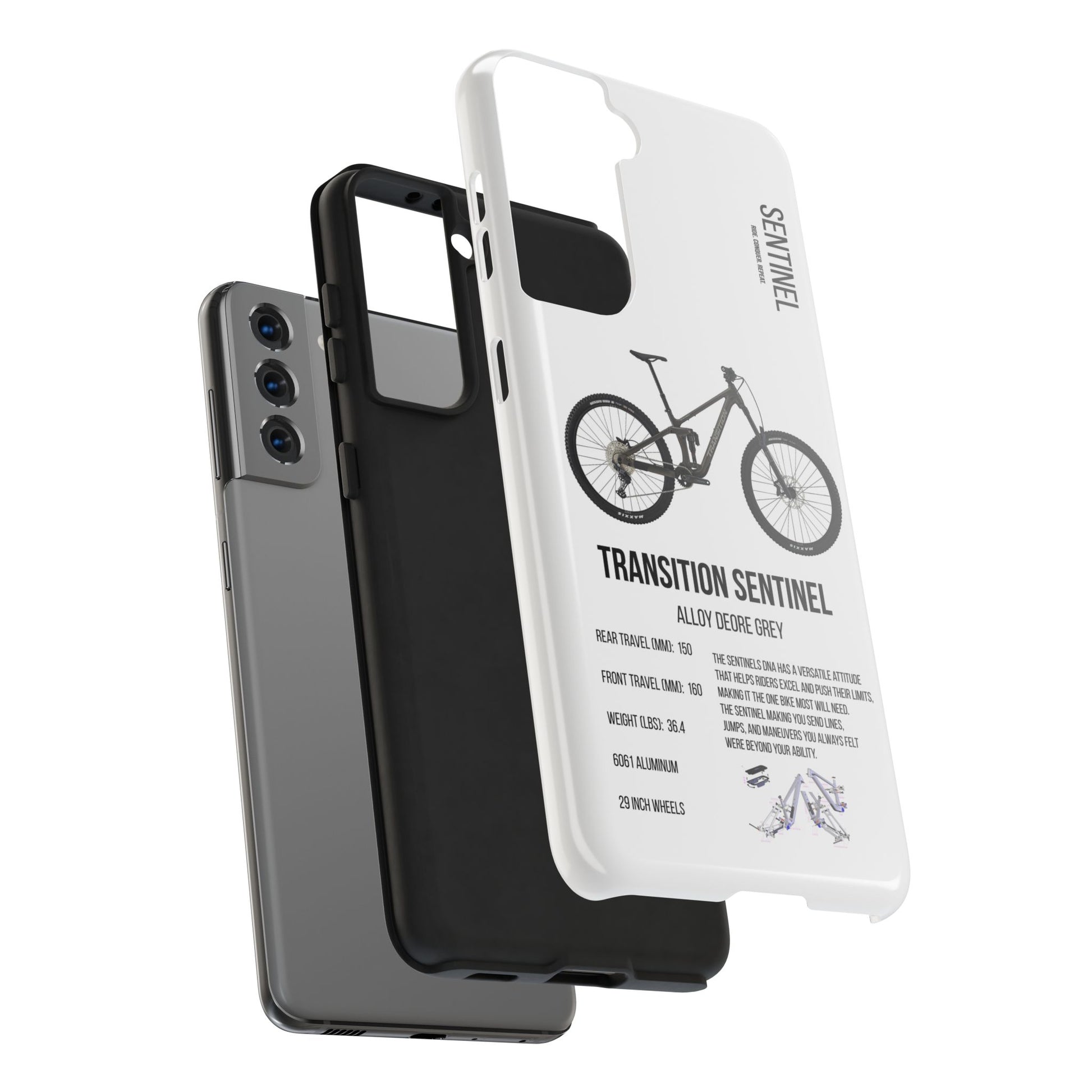 Transition Sentinel Alloy Deore Grey - Apexsend Co