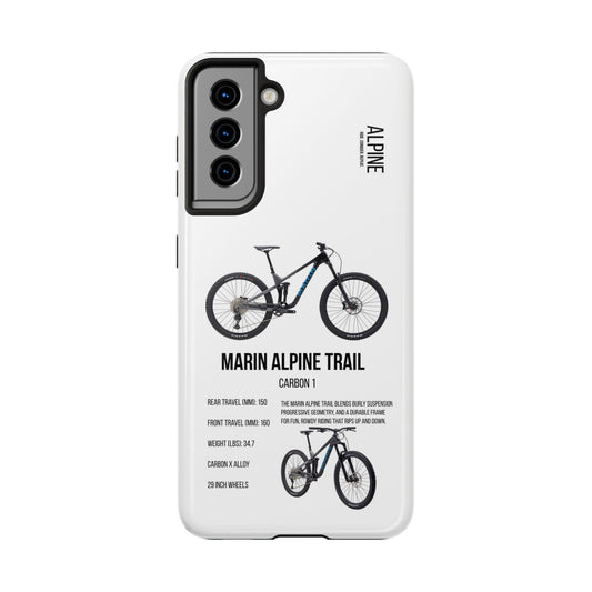 Marin Alpine Trail Carbon 1 Grey And Blue