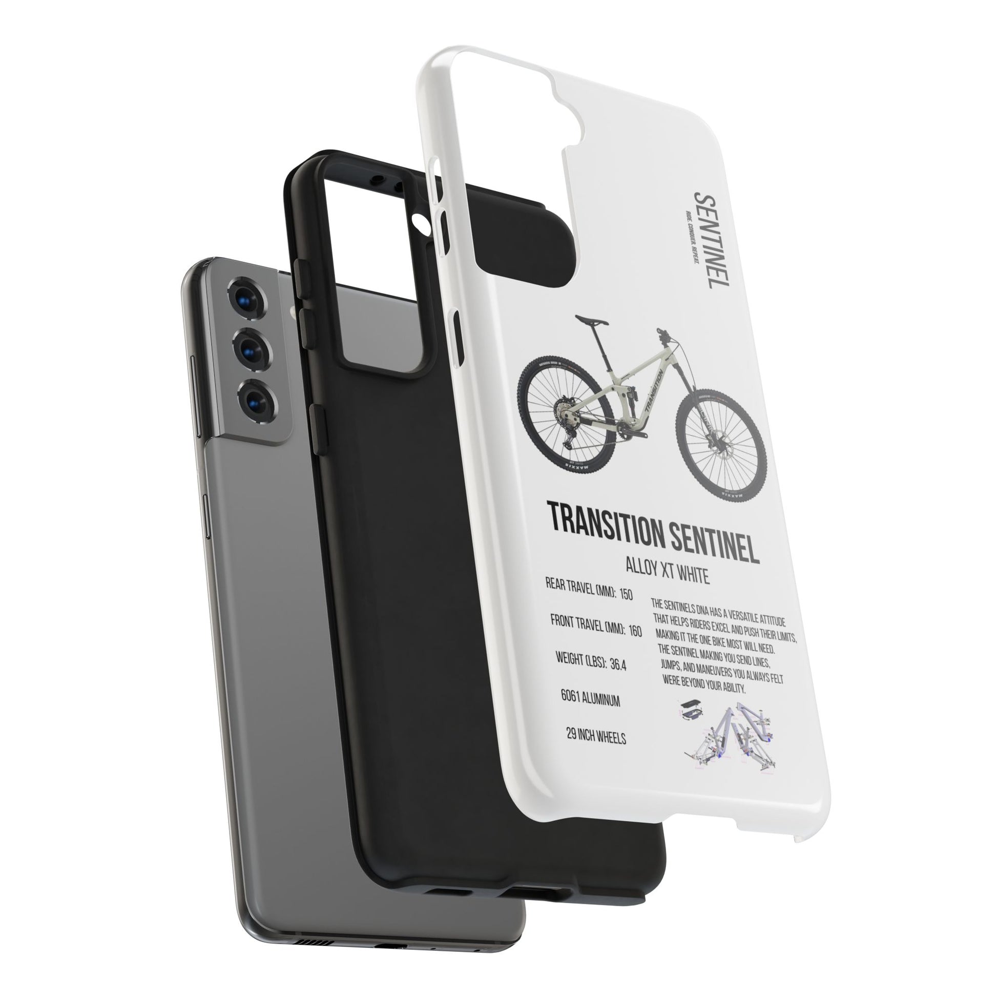 Transition Sentinel Alloy XT White - Apexsend Co