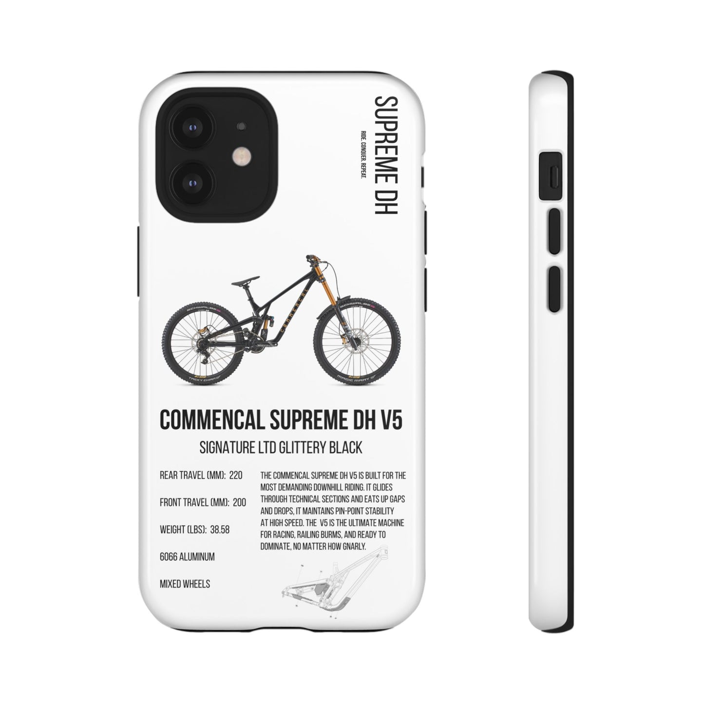 Czech Commencal Supreme DH V5 Signature LTD Glittery Black