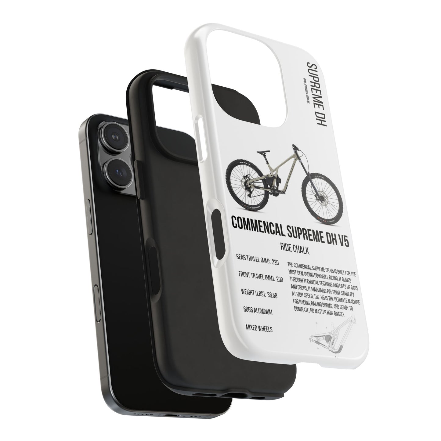 Commencal Supreme DH V5 Ride Chalk - Apexsend Co