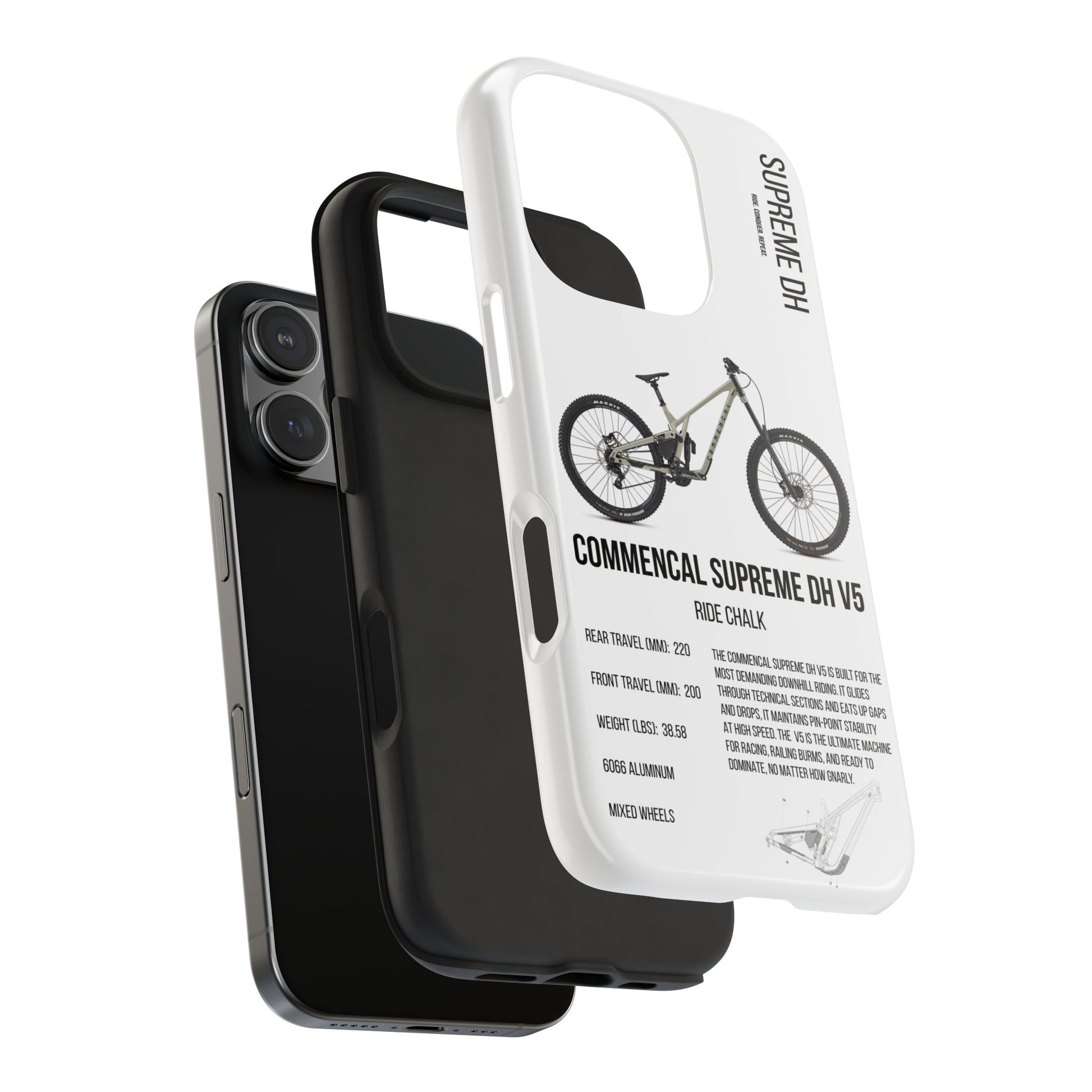 Commencal Supreme DH V5 Ride Chalk - Apexsend Co