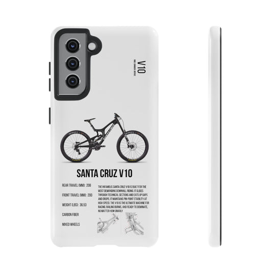 Santa Cruz V10 Carbon / White