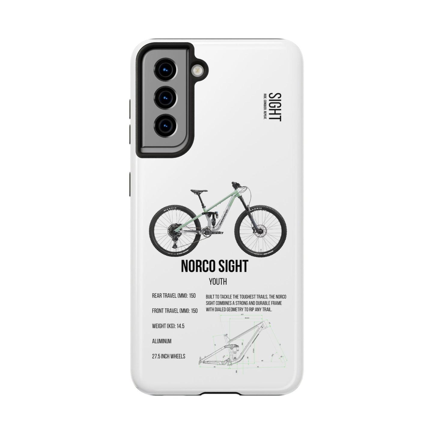 Norco Sight Youth Green/White