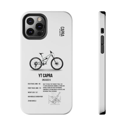 YT Industries Capra Uncaged 6 White W/ Rockshox