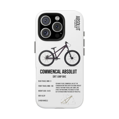 Commencal Absolut Dirt Jumper morado metalizado de 24 pulgadas