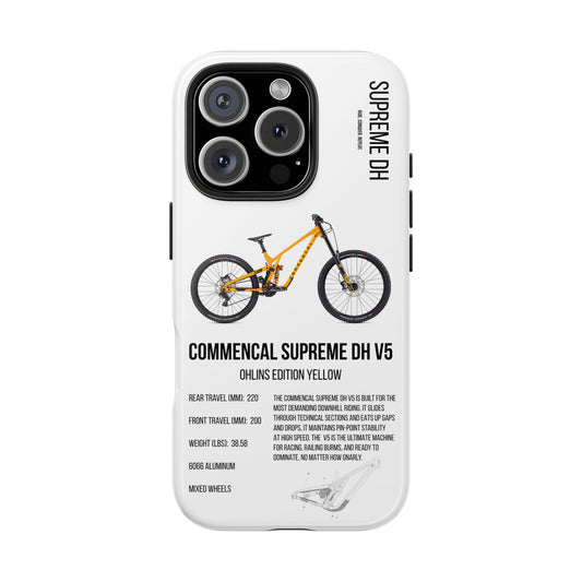 Commencal Supreme DH V5 Ohlins Edition Yellow - Apexsend Co