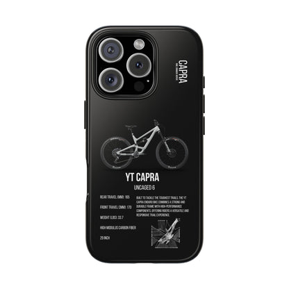 Black Backround YT Industries Capra Uncaged 6