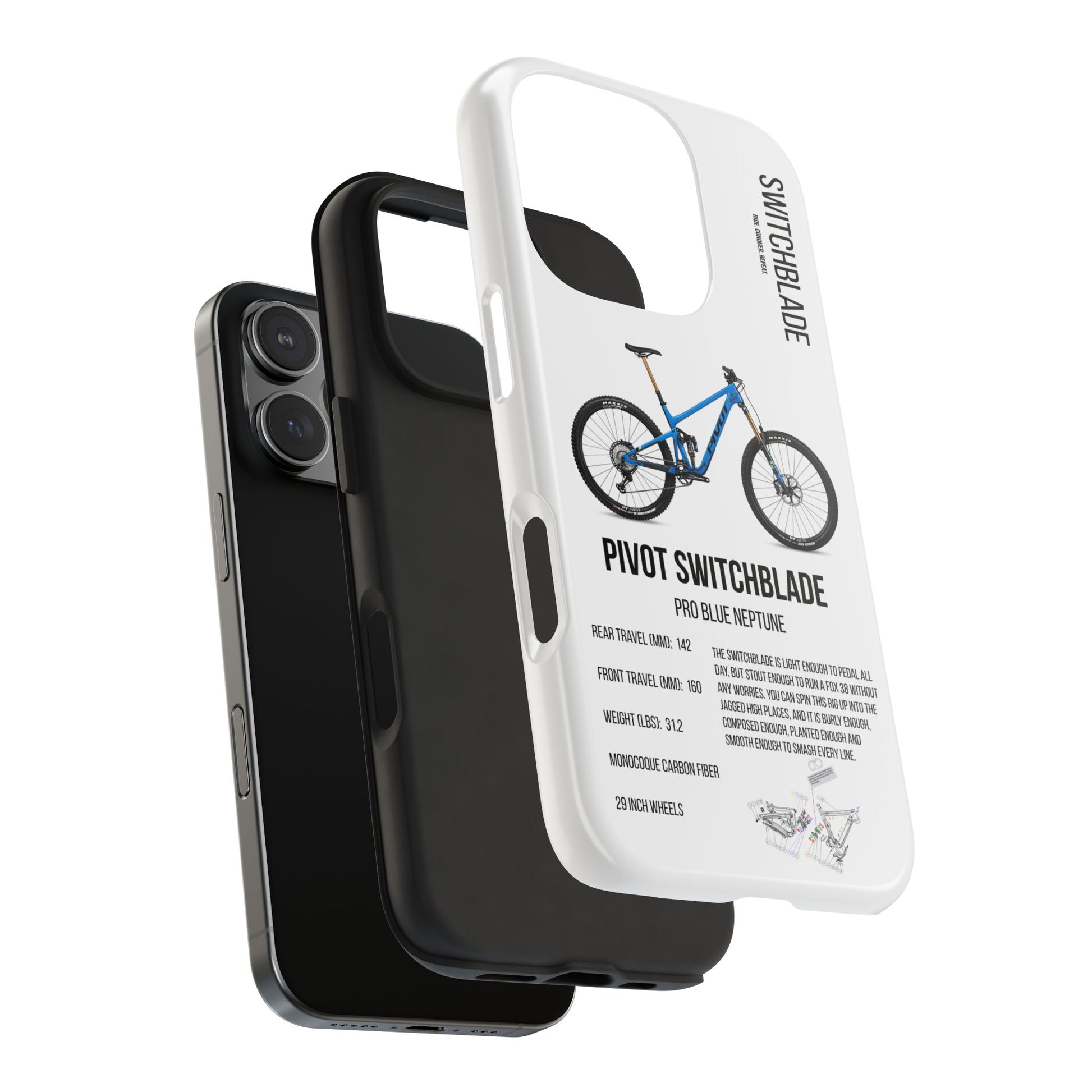Pivot Switchblade Pro Blue Neptune - Apexsend Co